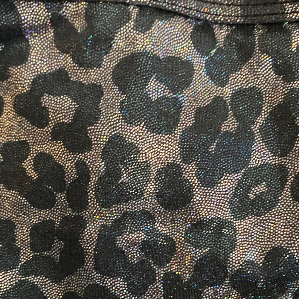 Beach Riot Shiny Leopard Sports Bra - Picture 3 of 3